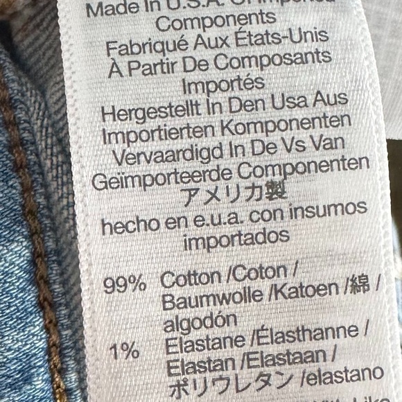 Madewell The Perfect Vintage Straight Jean in Cliffview Wash SZ 31 NEW NWT - Picture 6 of 8